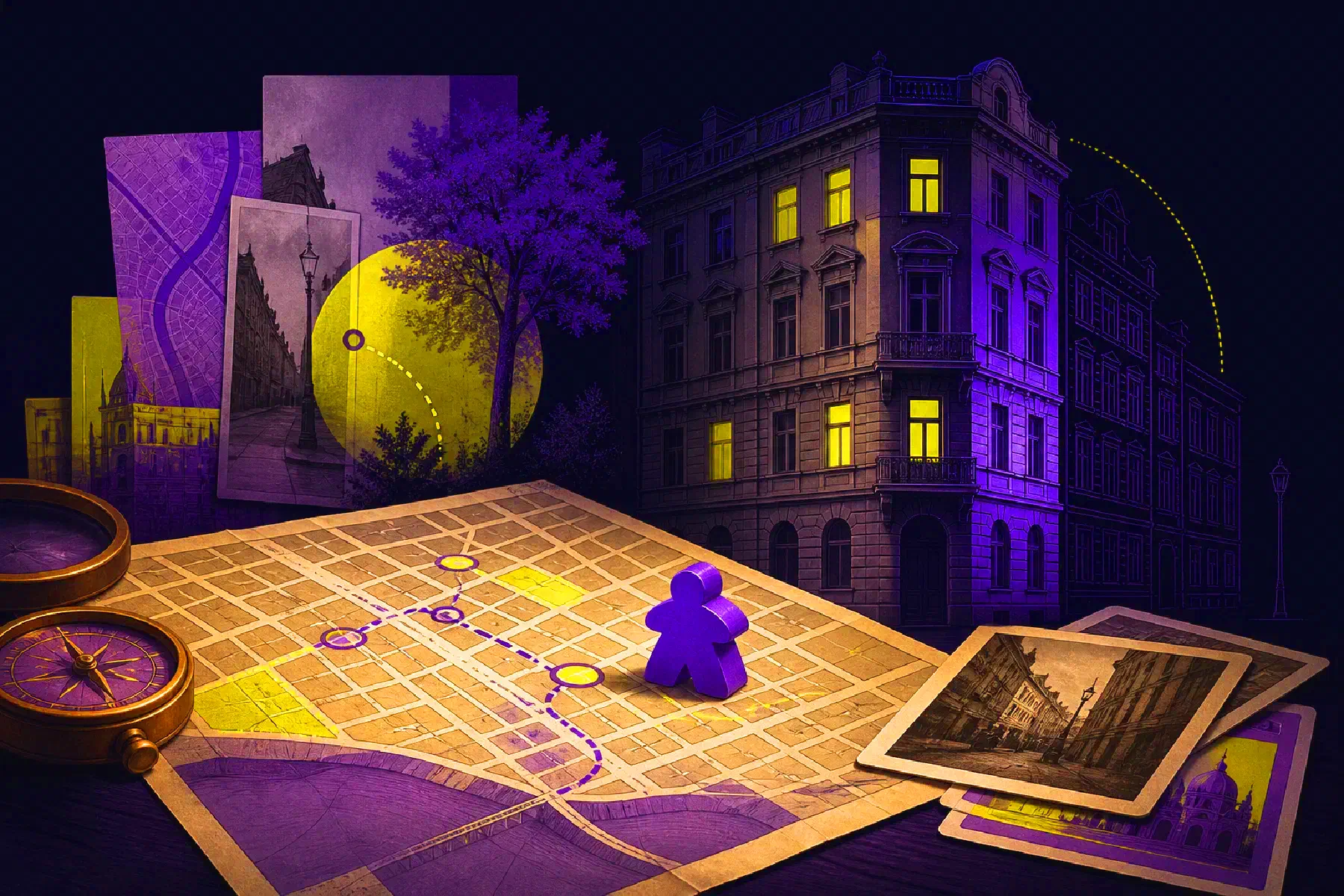Miasto Opowieści - gra planszowa o historii miasta