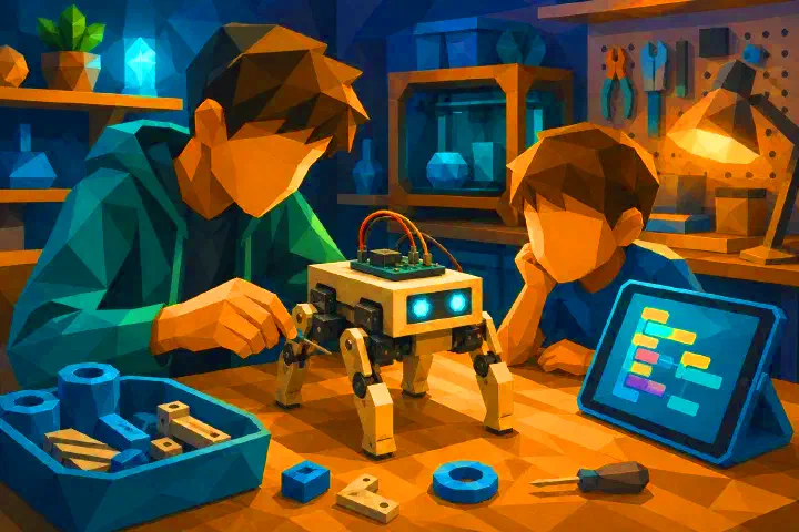 Helper robot - first mechatronics