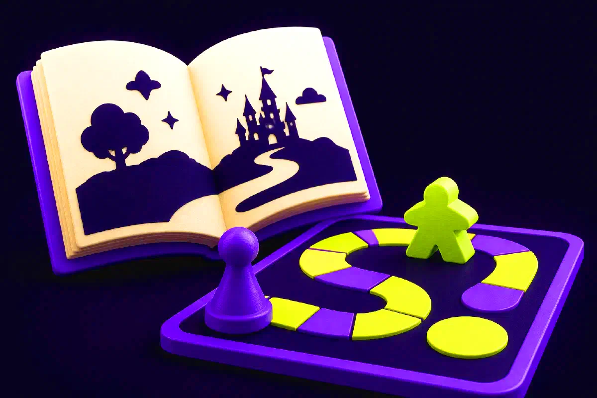 A workshop combining storytelling, 3D printing and game design.